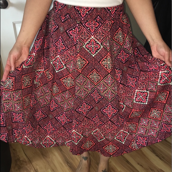 ASOS Dresses & Skirts - ASOS Mosaic midi circle skirt